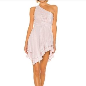 REVOLVE One Shoulder Pink Dress